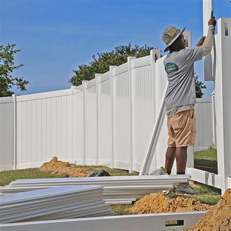 PVC Vinyl Fence Installation – Spring Hill & Brooksville FL