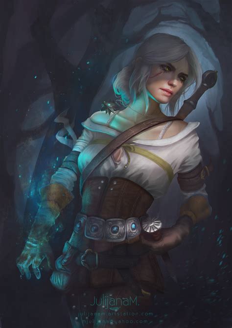 ArtStation - Ciri- Witcher 3 Wild Hunt fan art