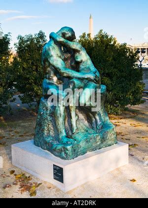 "The Kiss" (Le Baiser) by Auguste Rodin in Rodin Museum, Saint-Germain, Paris, France Stock ...