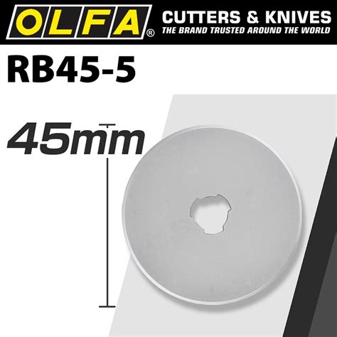 OLFA BLADES ROTARY RB45-5 5/PACK 45MM | Ubuntusales-Powertools and accessories supply ...