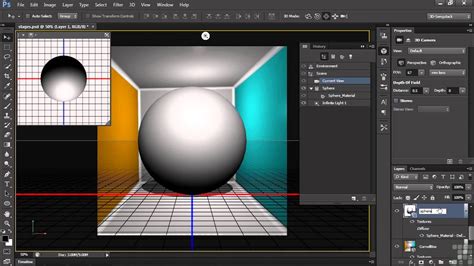 3D Modeling with Adobe Photoshop Tutorial | Placing Objects In Stages/Sets - YouTube