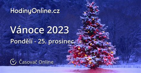 Vánoce 2023 - Časovač Online - HodinyOnline.cz