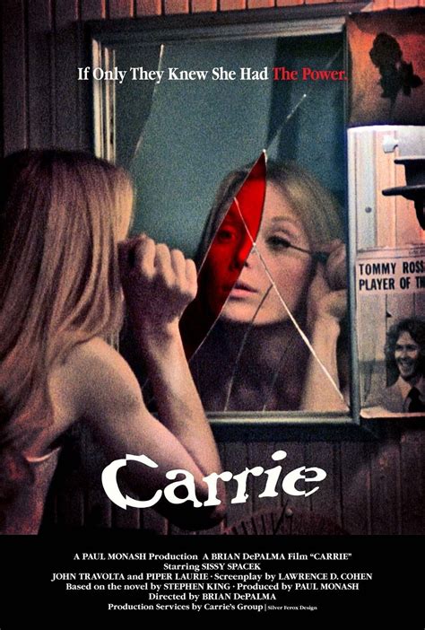 Carrie (1976) Scary Movies, Great Movies, Thriller, Carrie White, I Love Cinema, Septième Art ...