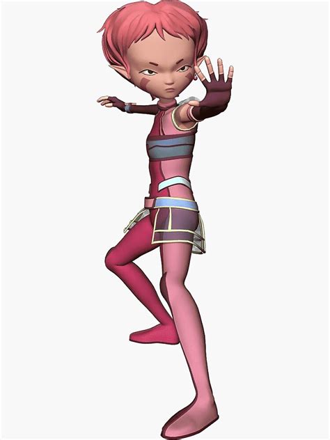 "Aelita in code Lyoko" Sticker for Sale by BuderballShop | Redbubble