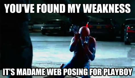 SPIDERMAN - MADAME WEB memes | quickmeme