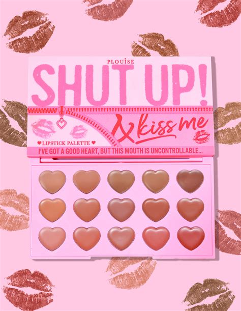 P.Louise Shut Up And Kiss Me Lipstick Palette – P. Louise Cosmetics