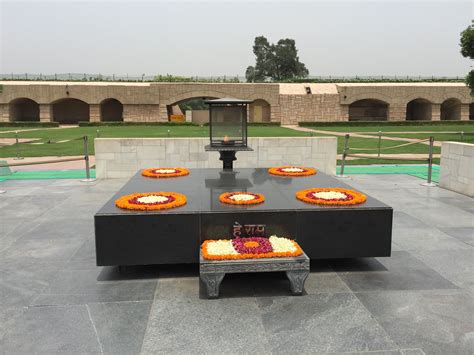 Mahatma Gandhi Tomb in New Delhi