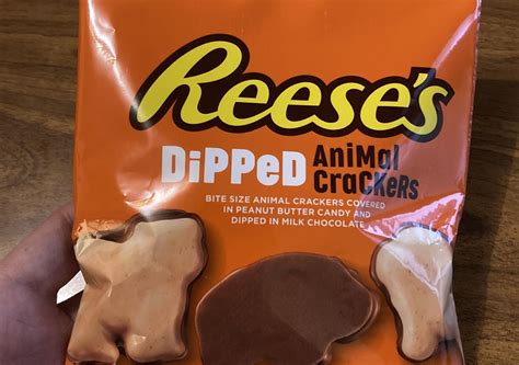 I tried the new Reese’s Dipped Animal Crackers: How do they stack up against Peanut Butter Cups ...