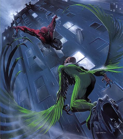 Vulture I - Marvel Comics - Spider-Man enemy - Adrian Toomes - Profile ...