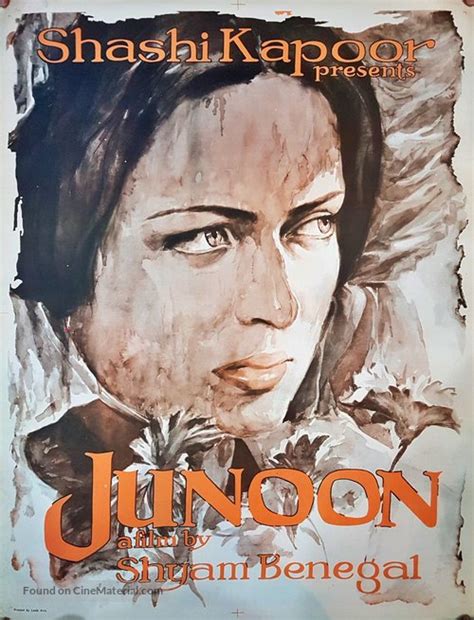 Junoon (1978) Indian movie poster