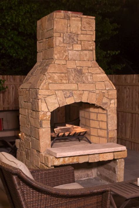 Outdoor Fireplace Stone Kits – Fireplace Guide by Linda