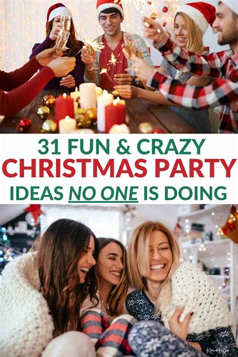 31 Fun & Crazy Christmas Party Ideas No One Else is Doing