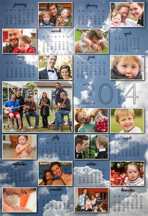 VanessaK: Family Wall Calendar