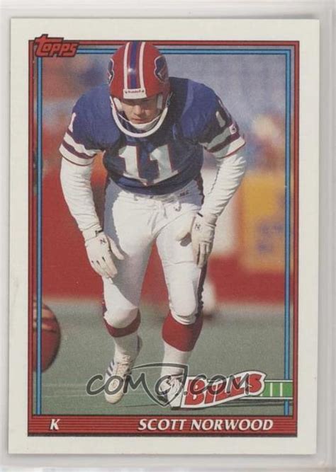 1991 Topps - [Base] #40 - Scott Norwood