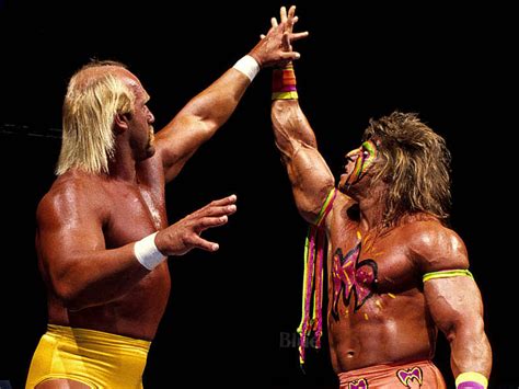 WrestleMania Rewind : The Ultimate Warrior vs. Hulk Hogan at WrestleMania VI - Slide 1 of 3