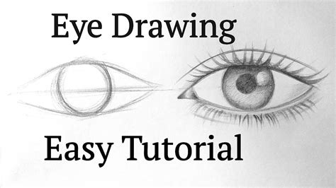 How to draw an eye/eyes easy step by step for beginners Eye drawing ...