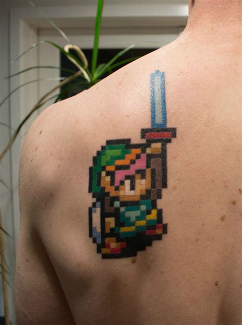 Gamer Tattoo's — Link from Legend of Zelda: A Link to the Past ...