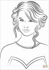Taylor Swift coloring Book  Famous singers Coloring Pages sketch template