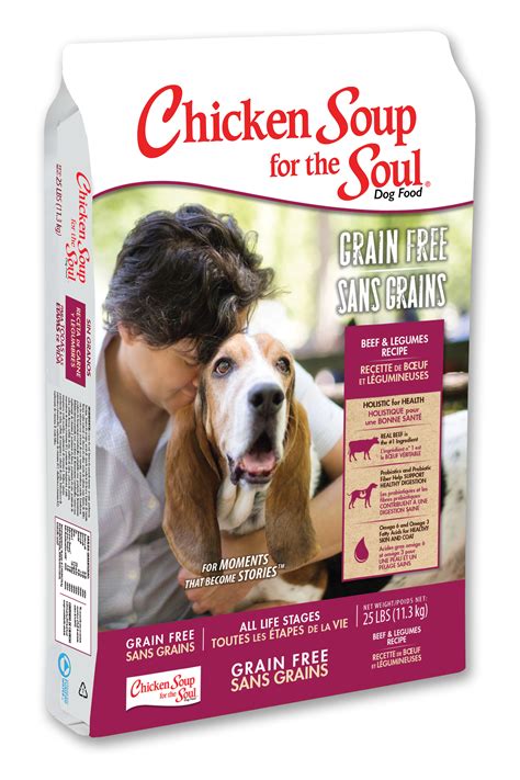 Grain Free Dog Food - Beef & Legumes Recipe | Chicken Soup for the Soul Pet Food