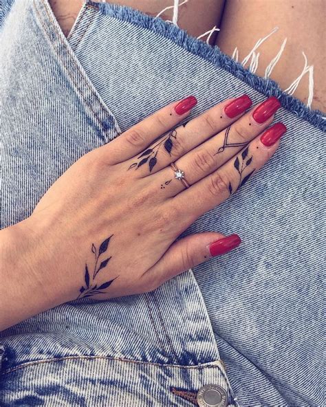 Simple Hand Tattoos For Ladies In 2023 - Style Trends In 2023