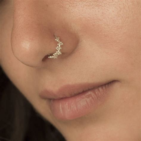 A personal favorite from my Etsy shop (null) | Nose piercing jewelry, Nose jewelry, Unique nose ...