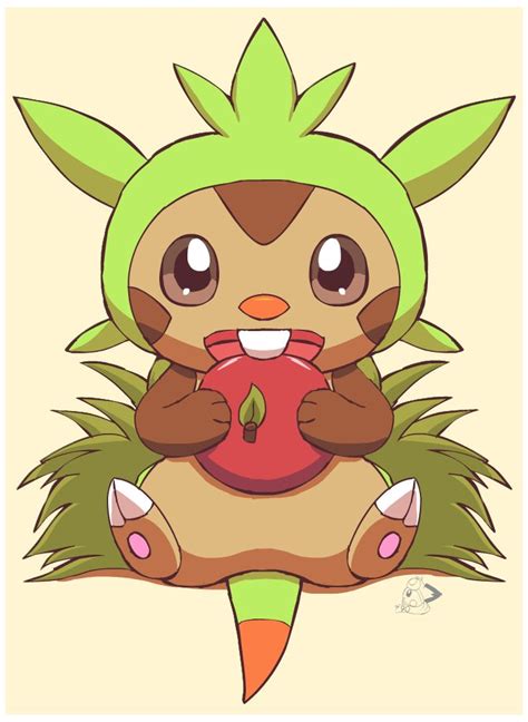 Chespin | Pokemon manga, Cute pokemon, Pokemon gijinka