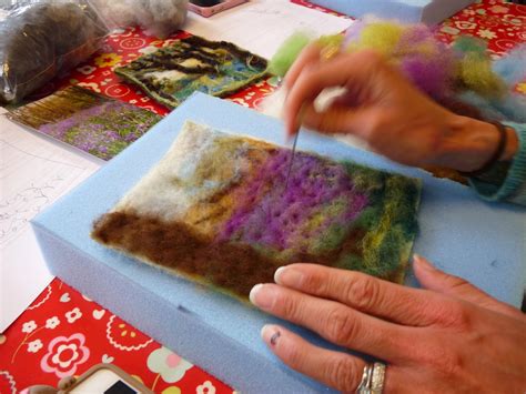 Needle Felting Landscapes in Petworth