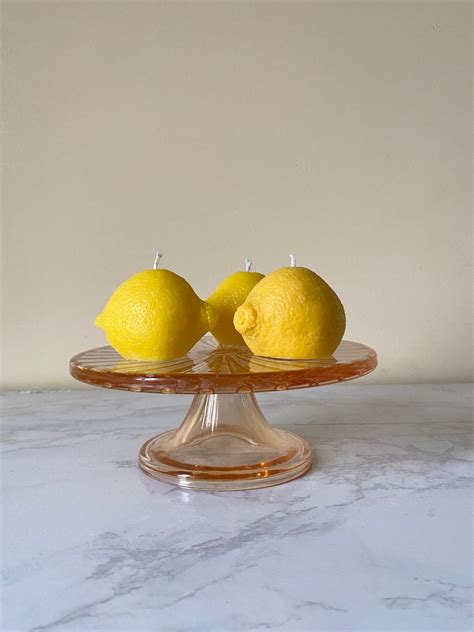 Lemon Candle / Lemon Shaped Candle / Fruit Candle / Home Decor Candle ...