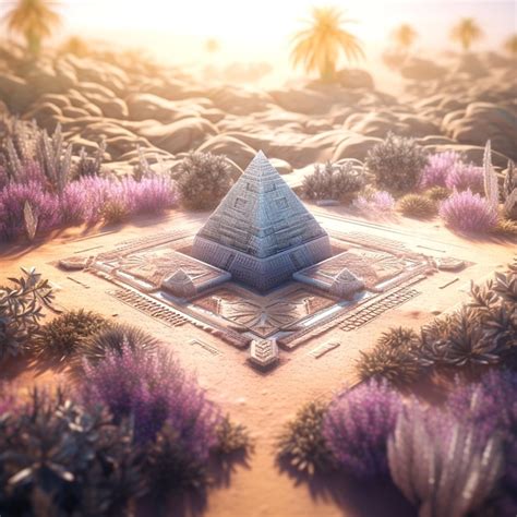 Premium AI Image | giza pyramids