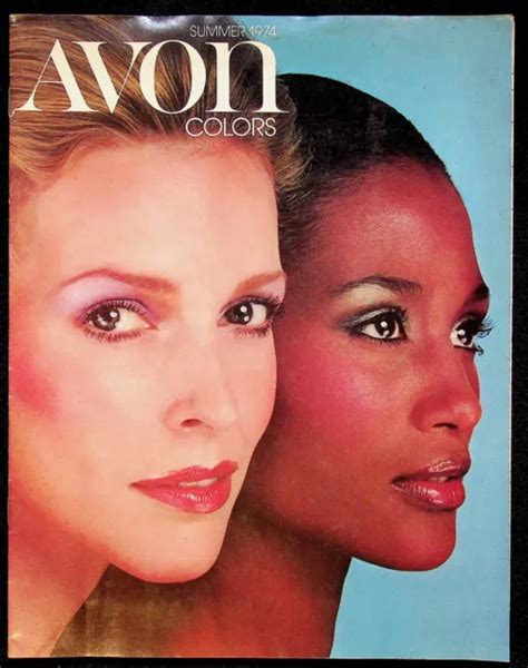 1974 AVON COLORS Summer Catalog Eye & Lip Makeup Blushers Nail Care Hair Color $13.99 - PicClick