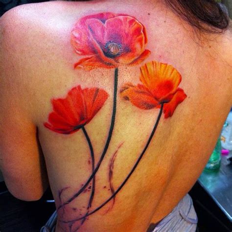 50 Gorgeous Poppy Tattoo Designs - Fine Art and You