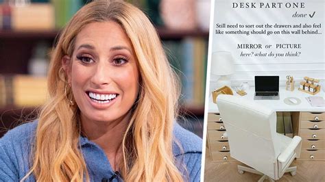 Stacey Solomon wows Instagram fans with quirky accessory for new home office | HELLO!