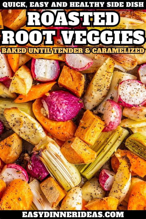 Roasted Root Vegetables Recipe | Easy Dinner Ideas