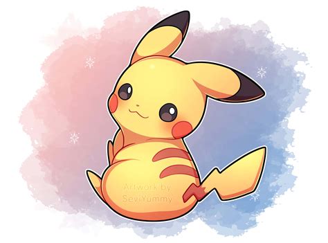 Download Look At This Adorable Baby Pikachu! Wallpaper | Wallpapers.com