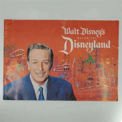 WALT DISNEY'S GUIDE to Disneyland California- 1961 Edition - Park Guide Book $21.95 - PicClick
