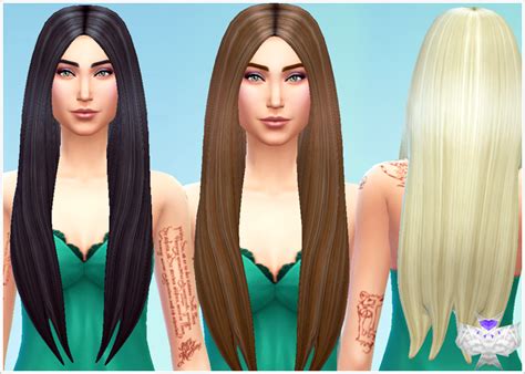 16+ Brilliant Really Long Sims 4 Hairstyles