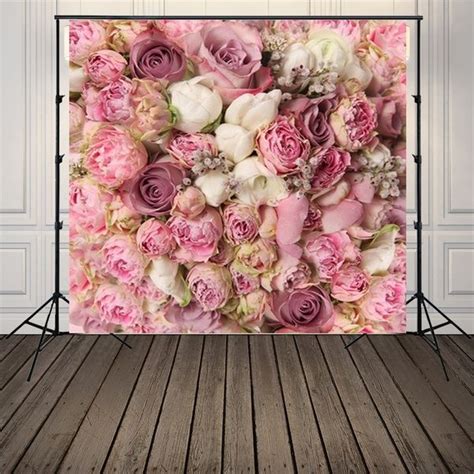 HUAYI 5x5ft Photography Backdrops Flower Backdrop Newborn PHoto Props ...