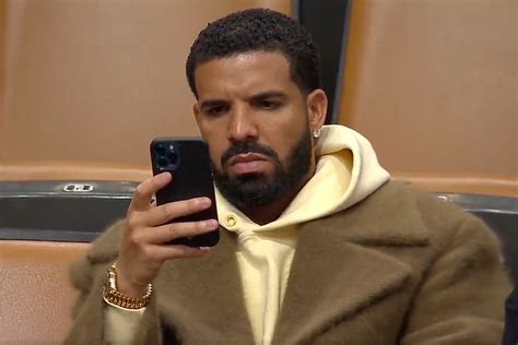 Drake Caught on Video Looking Upset at His Phone Sparks New Meme