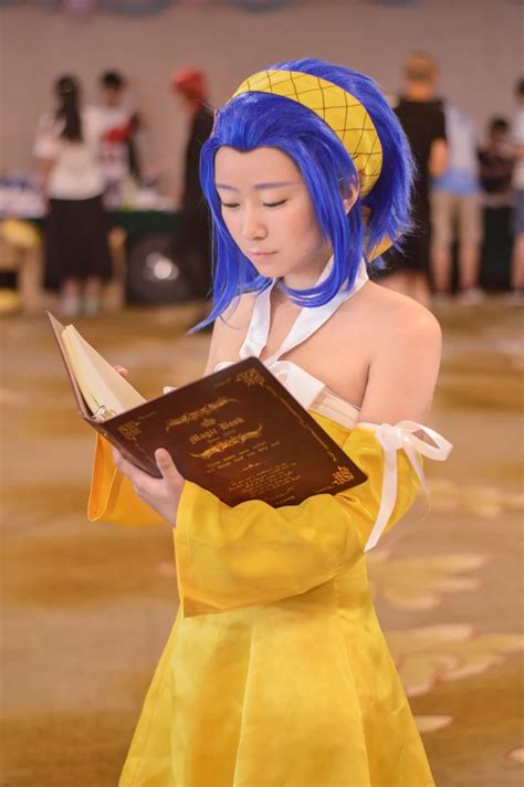 Anime Fairy Tail Levy Mcgarden Cosplay Costume - AllCosplay.com