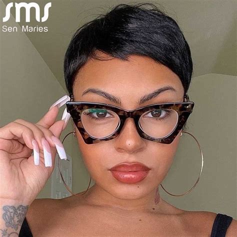 Casemee Fashion Cat Eye Womans Optical Glasses Prescription Lens Small ...