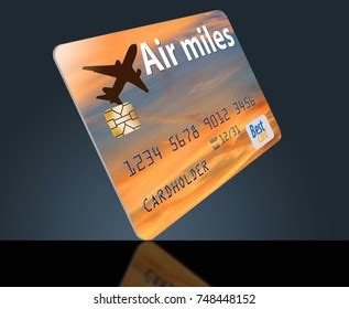 Air Miles Air Rewards Credit Card Stock Illustration 748420411 ...