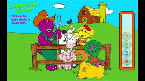 Barney & Friends Count with BJ Animation Sprout PBS Kids Game Play ...