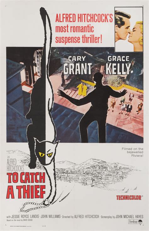 TO CATCH A THIEF (1955) POSTER, US | Original Film Posters Online | Collectibles | Sotheby's