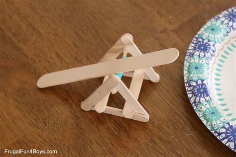 Build a Powerful Popsicle Stick Catapult - Frugal Fun For Boys and ...