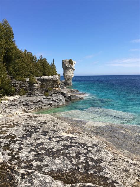 I was camping in Tobermory, Ontario back in May and took this picture ...