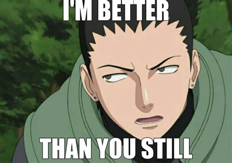 Shikamaru thinks he is better than you! by MrsCartoonCharacter on DeviantArt