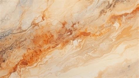 Premium AI Image | Beige Marble with Fire Opal Horizontal Background ...