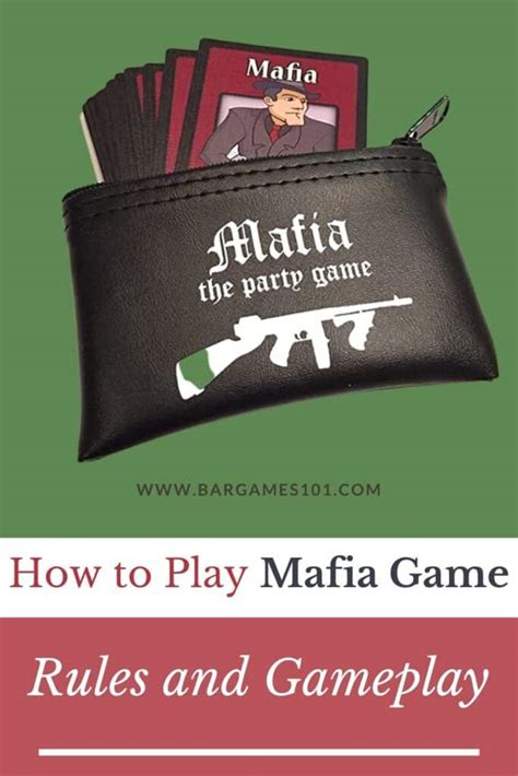 Mafia Game Rules and How to Play? | Bar Games 101