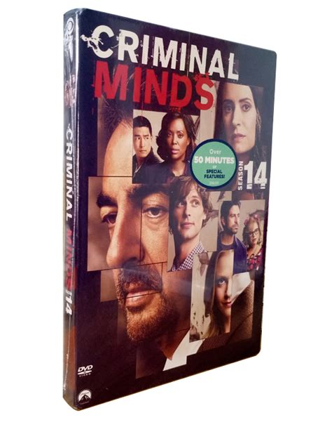 Criminal Minds Season 14 DVD Box Set 4 Disc Free Shpping