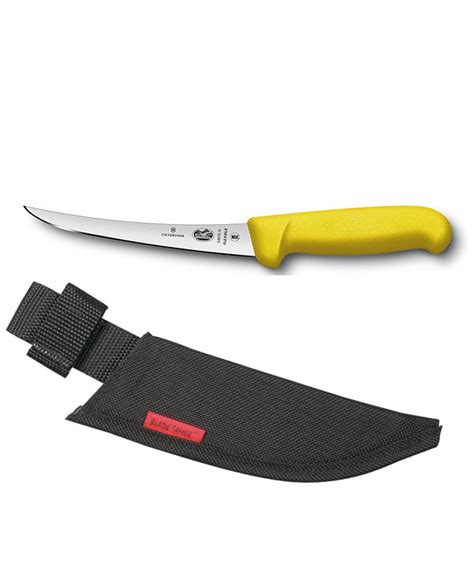 Combo: Victorinox – 6″ Curved Flexible Boning Knife w/ Yellow Fibrox ...